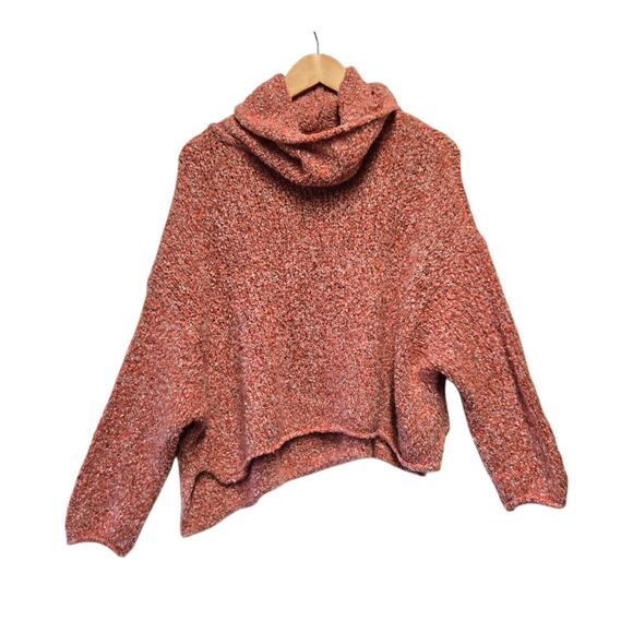 🧣 Free People BFF Cowl Neck Sweater – Size Small – Oversized Knit 🧣 - Picture 6 of 7